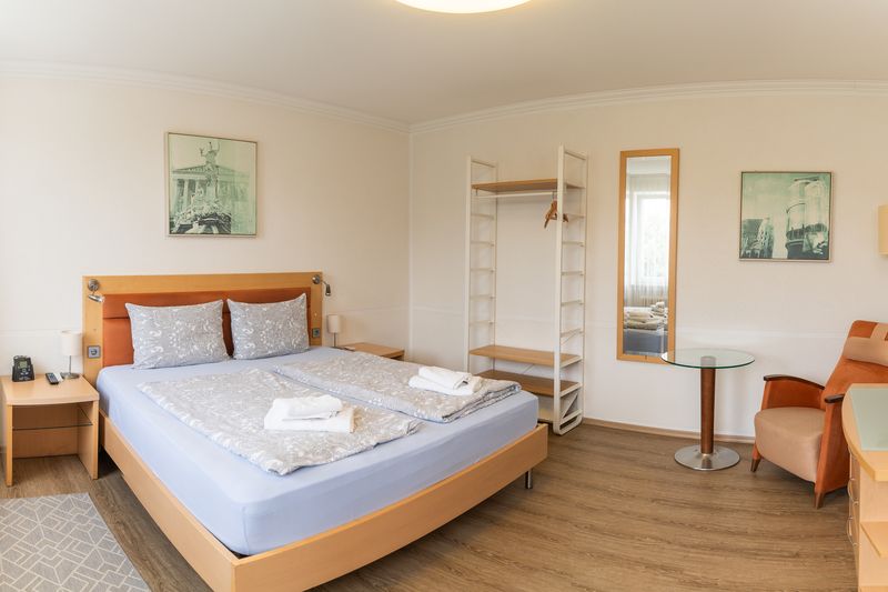 Doppelzimmer der Pension