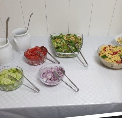 Salate für das Buffet